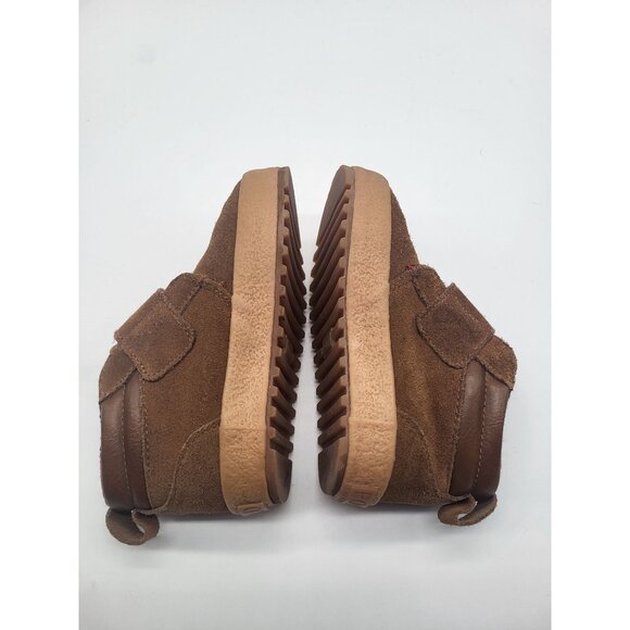 Polo Ralph Lauren Toddler Boys SZ 7 Camdyn Brown Suede High-Top EZ Sneakers - Picture 7 of 11